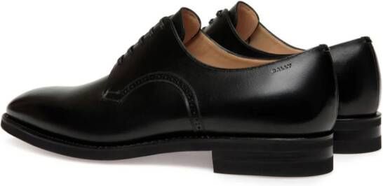 Bally Scrivani leren derby schoenen Zwart