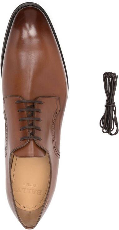 Bally Scrivani veterschoenen Bruin