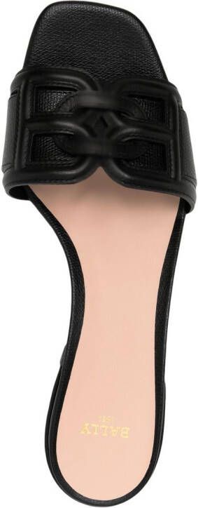Bally Slip-on sandalen Zwart