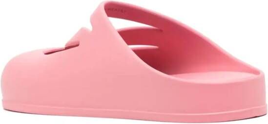 Bally Slippers met ronde neus Roze