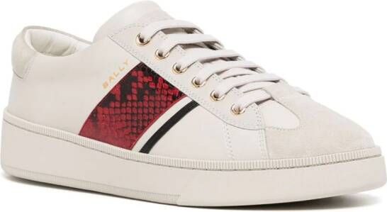 Bally Sneakers met vlakken Wit