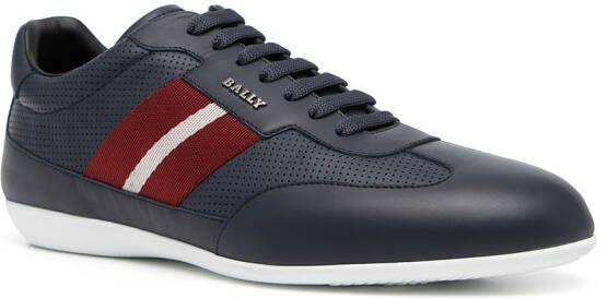 Bally Sneakers met zijstreep Blauw