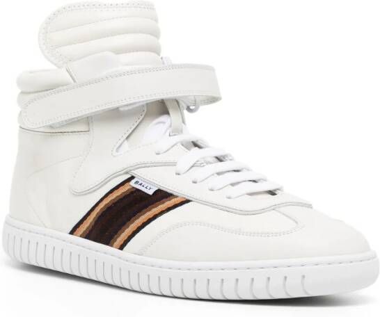 Bally Sneakers met zijstreep Wit