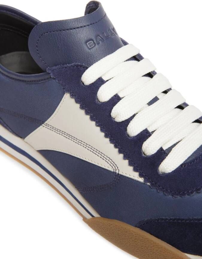 Bally Sneakers met suède vlak Paars