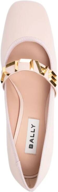 Bally Spell 55 mm leren pumps Roze