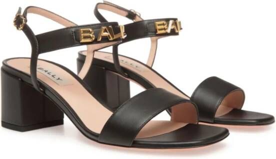 Bally Spell leren sandalen Zwart