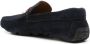 Bally Suède loafers met streepdetail Blauw - Thumbnail 3