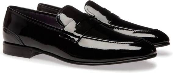 Bally Suisse lakleren loafers Zwart