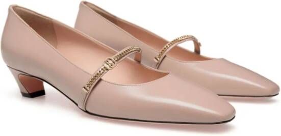 Bally Sylt leren pumps Beige