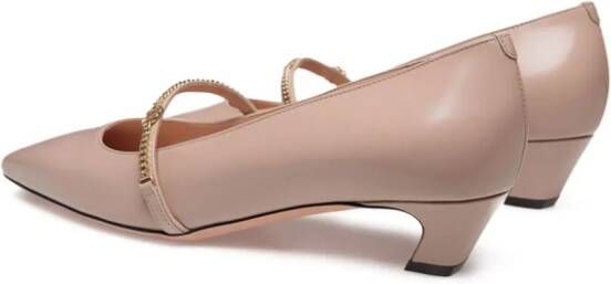 Bally Sylt leren pumps Beige