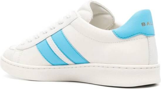 Bally Tyger leren sneakers Wit