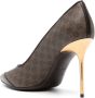 Balmain Leren pumps Bruin - Thumbnail 3