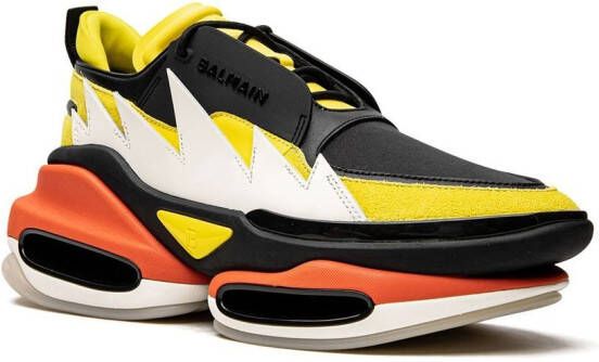 Balmain B-Bold low-top sneakers Geel