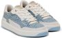 Balmain B-Court Flip trainers in monogram PB Labyrinth denim Blue Heren - Thumbnail 18