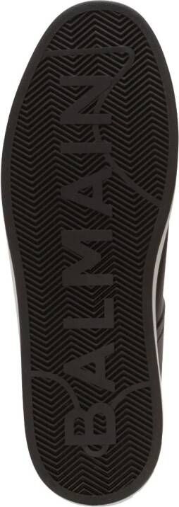 Balmain B-Court leren sneakers Zwart