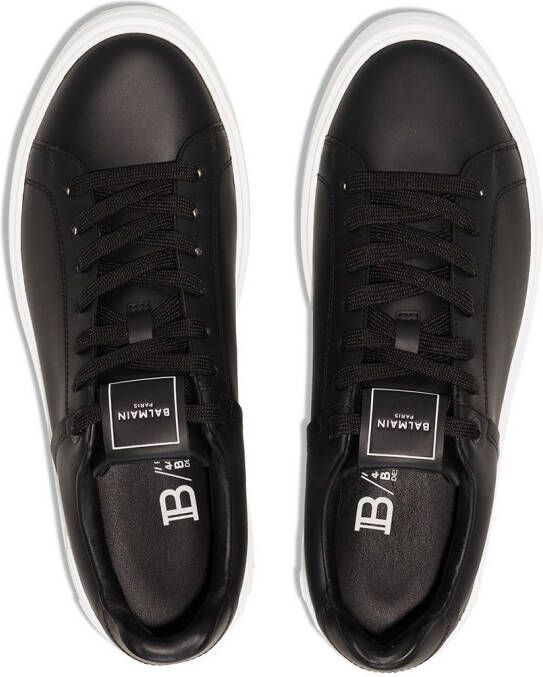 Balmain B-Court low-top sneakers Zwart