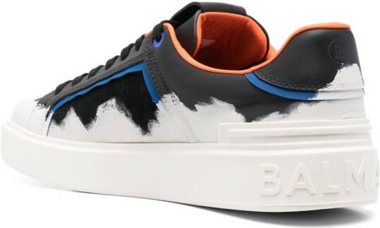 Balmain B-Court low-top sneakers Zwart