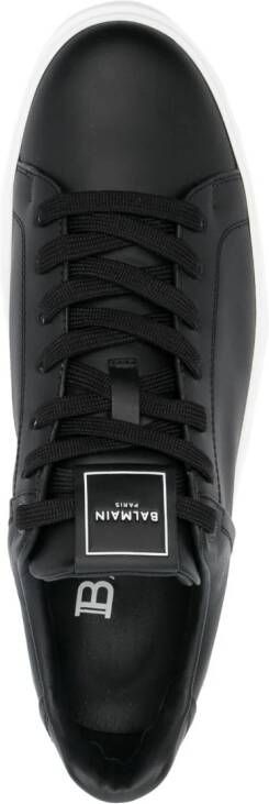 Balmain B-Court low-top sneakers Zwart