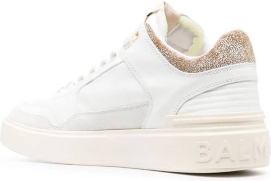 Balmain B-Court mid-top sneakers Wit