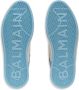 Balmain B-Court Flip trainers in monogram PB Labyrinth denim Blue Dames - Thumbnail 16