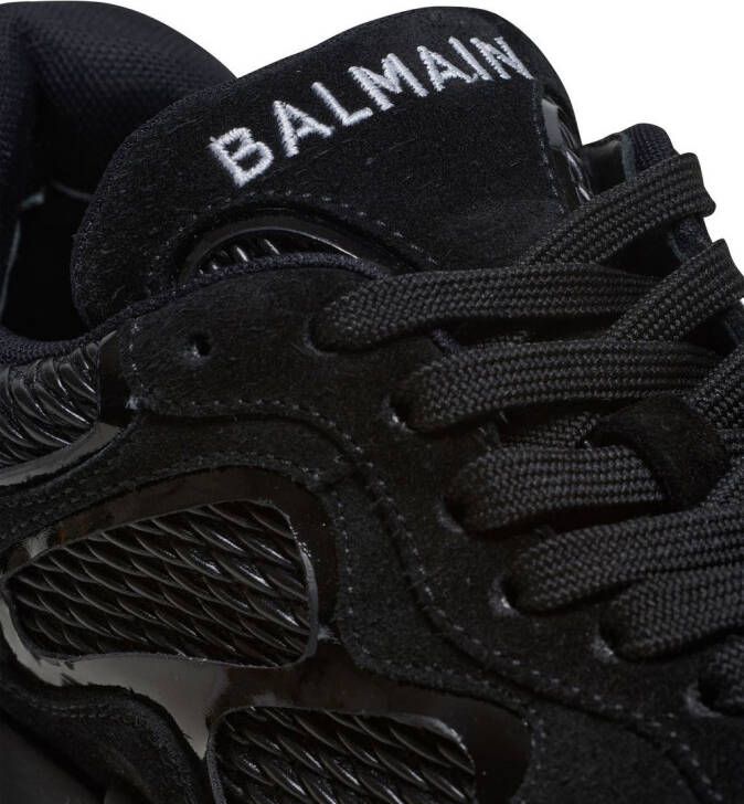 Balmain B-East chunky sneakers Zwart