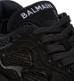 Balmain B-Court trainers met jacquard monogram Black Dames - Thumbnail 16