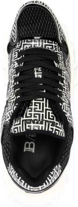Balmain B-East sneakers met vlakken Zwart