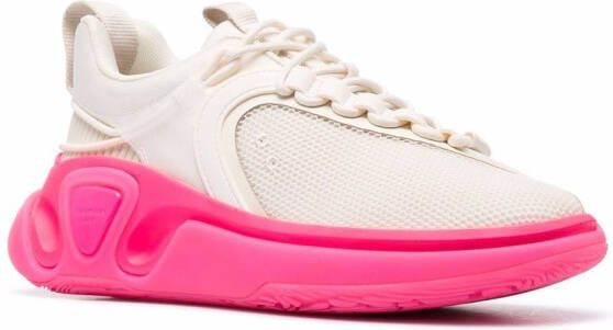 Balmain B-Runner sneakers met mesh vlak Beige