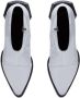 Balmain Billy lakleren enkellaarzen Wit - Thumbnail 4