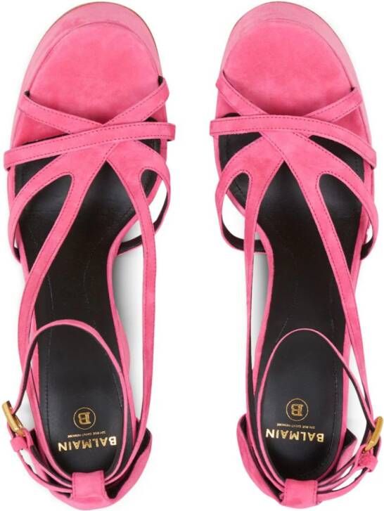 Balmain Cam sandalen met plateauzool Roze