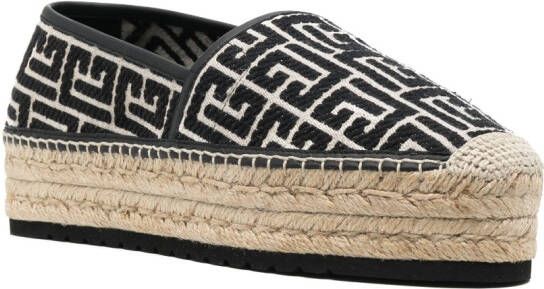 Balmain Espadrilles met plateauzool Zwart