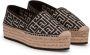 Balmain Espadrilles Alex Espadrilles With Jacquard Monogram in beige - Thumbnail 3