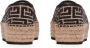 Balmain Alex espadrilles met jacquard monogram Black Dames - Thumbnail 4