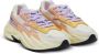 Balmain Run-Row leren en nylon sneakers Multicolor Dames - Thumbnail 19