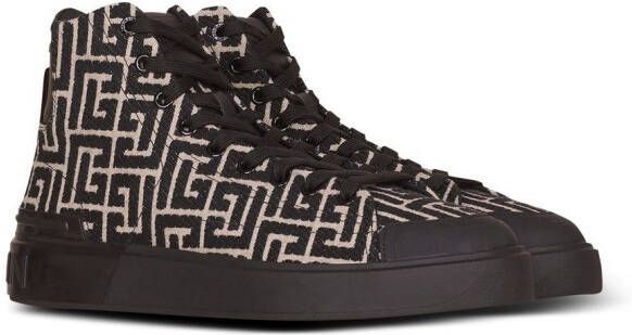 Balmain High-top sneakers Zwart