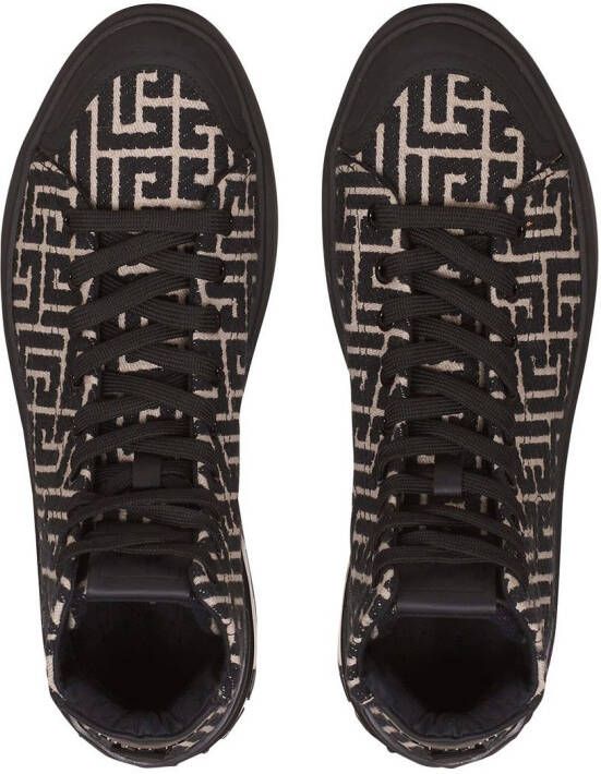 Balmain High-top sneakers Zwart