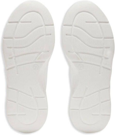 Balmain Kids Sandalen met metallic-effect Wit