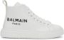 Balmain Leren hoge sneakers White - Thumbnail 2
