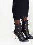 Balmain Alma leather ankle boots Black Dames - Thumbnail 10