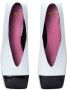 Balmain Eden two-tone pumps in lamsvacht en lakleer White Dames - Thumbnail 11