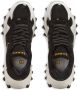Balmain B-East trainer in leather suede and mesh Zwart Dames - Thumbnail 10