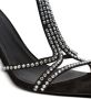 Balmain Moneta suède en kristallen sandalen Black Dames - Thumbnail 12