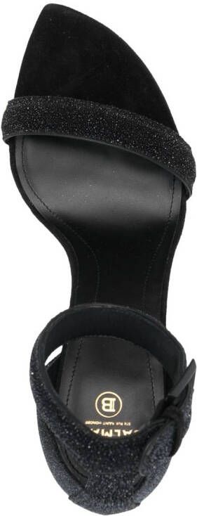 Balmain Sandalen met open neus Zwart
