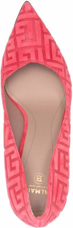 Balmain Pumps met puntige neus Roze