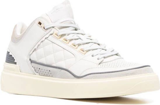 Balmain Sneakers met gewatteerd vlak Wit