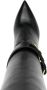 Balmain Leren Robin laarzen met gouden afwerking Black Dames - Thumbnail 8