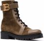 Balmain Ankle boots with logo Bruin Dames - Thumbnail 3