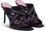 Balmain Ruby muiltjes met vintage bandjes Black Dames - Thumbnail 10