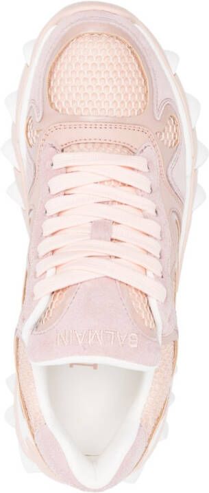 Balmain Sneakers met vlakken Roze