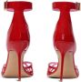 Balmain Uma lakleren sandalen Rood - Thumbnail 3